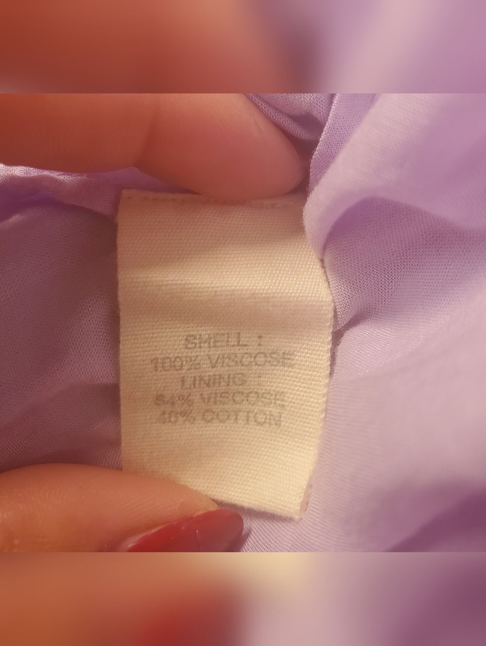 Anthropologie Let Me Be Femme Ruffled Lavender V-Neck Maxi Dress Size M - Picture 15 of 15